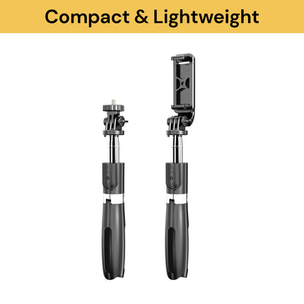 Wireless Bluetooth Selfie Stick And Tripod