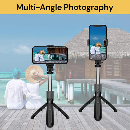 Wireless Bluetooth Selfie Stick And Tripod