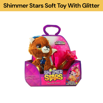 Shimmer Stars Soft Toy With Glitter