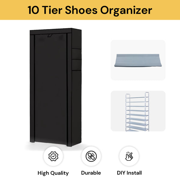 10 Tier Shoes Organizer