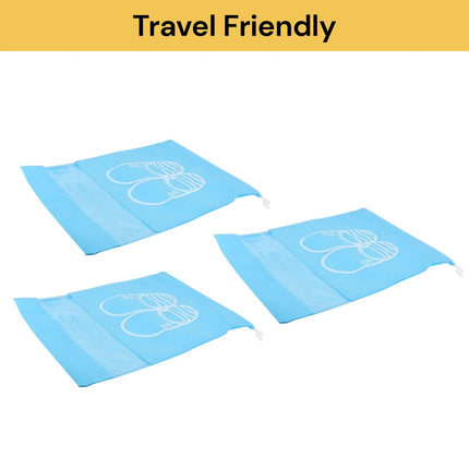 UPTO 30PCS Shoe Storage Bag Organizer Dustproof Travel Carry Case for Shoes Heels Boots Closet Wardrobe Protection Reusable Storage Pouch