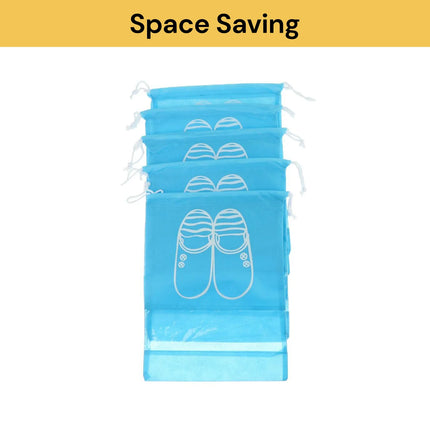 UPTO 30PCS Shoe Storage Bag Organizer Dustproof Travel Carry Case for Shoes Heels Boots Closet Wardrobe Protection Reusable Storage Pouch
