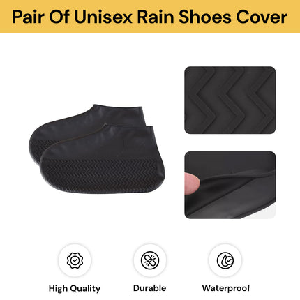 Pair Of Unisex Rain Shoes Cover