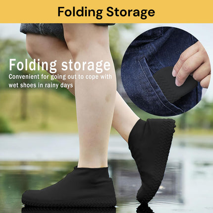 Pair Of Unisex Rain Shoes Cover