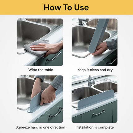 Kitchen Sink Splash Guard