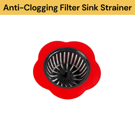 Anti-Clogging Filter Sink Strainer