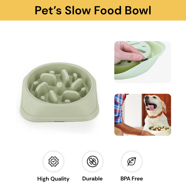 Pet’s Slow Feeding Bowl