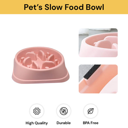 Pet’s Slow Feeding Bowl