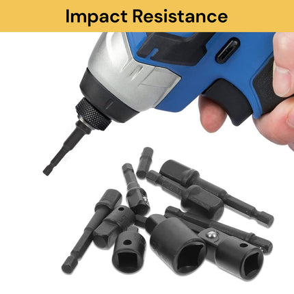 12PCs Drill Socket Adapter And Reducer Set