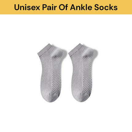 Unisex Pair Of Ankle Socks