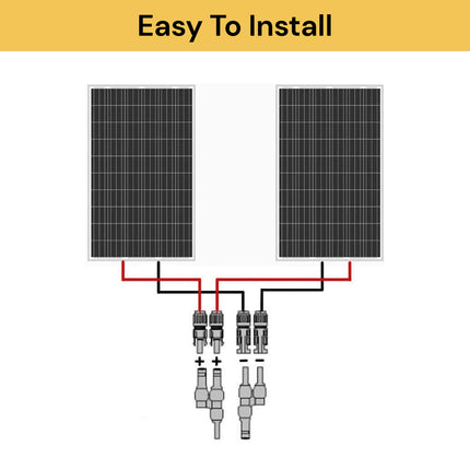 2 To 1 Solar Cable Connectors