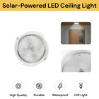 Solar-Powered LED Ceiling Light 