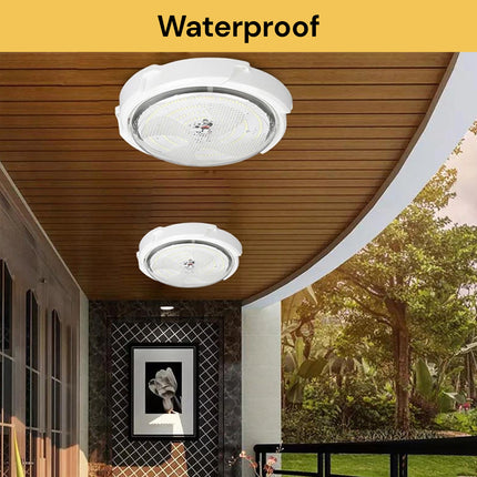 Solar-Powered LED Ceiling Light 