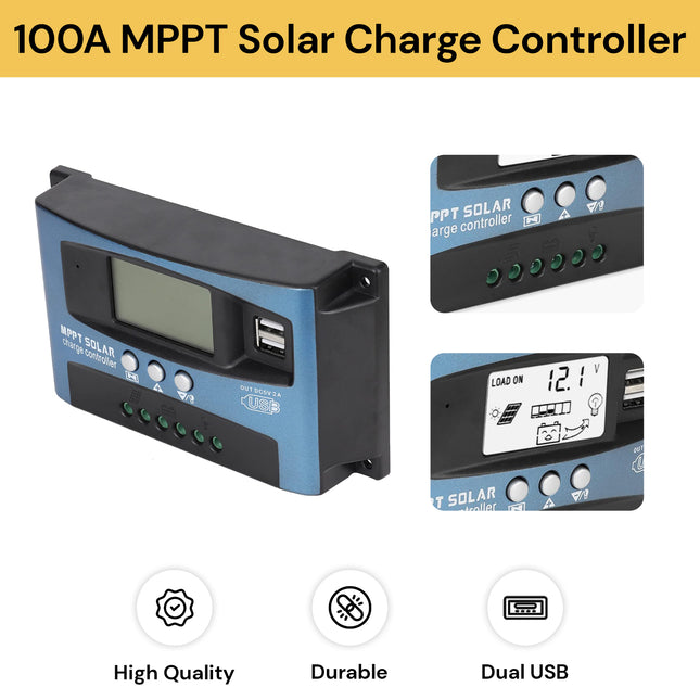 100A MPPT Solar Charge Controller