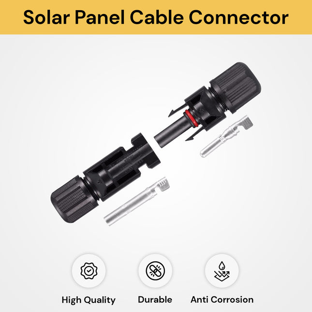 Male/Female Solar Panel Cable Connector