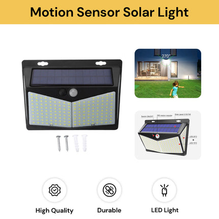 208LEDs Motion Sensor Solar Light