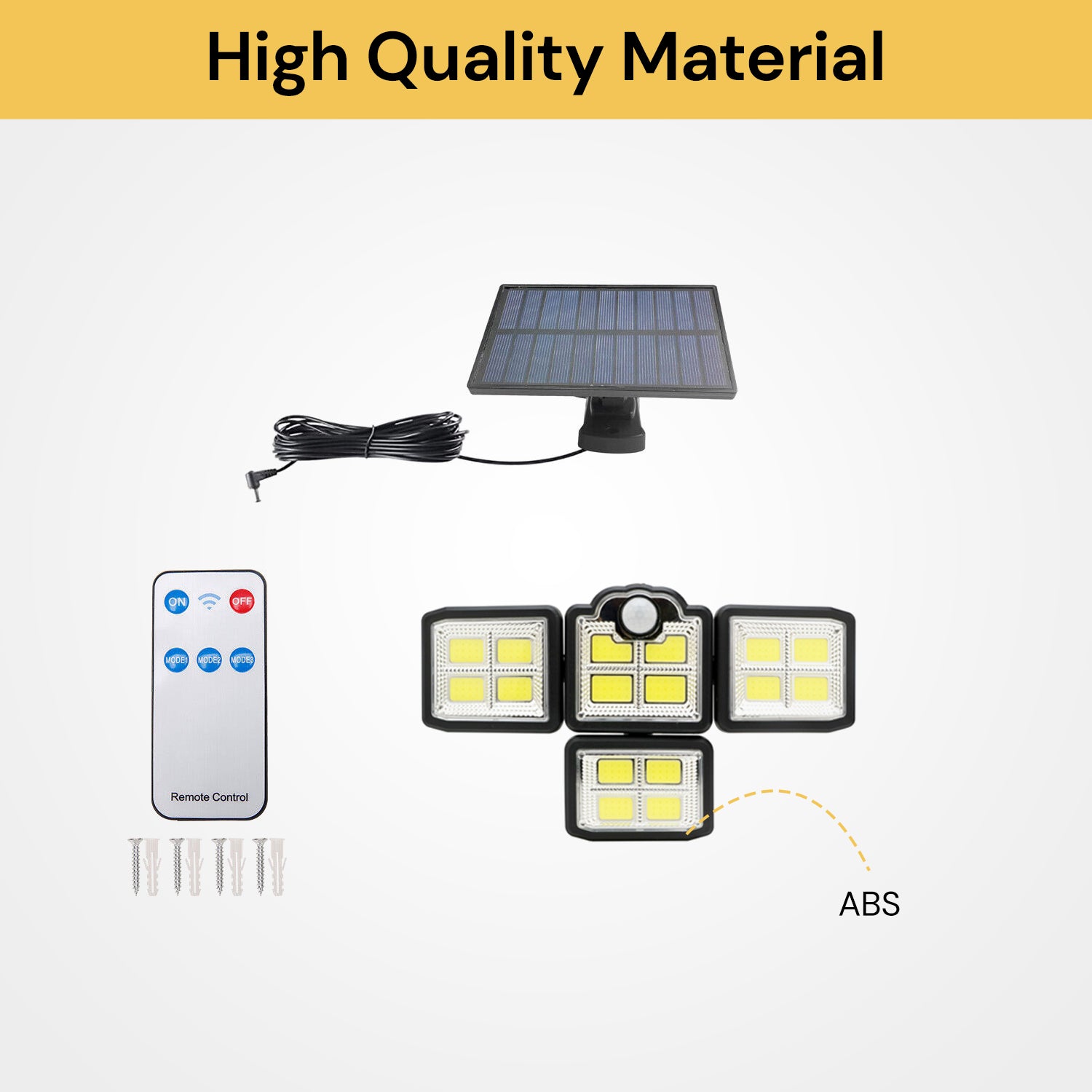 Car Led 198 198 LEDs Solar Light - Outdoor Lighting