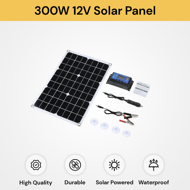 300W 12V Solar Panel