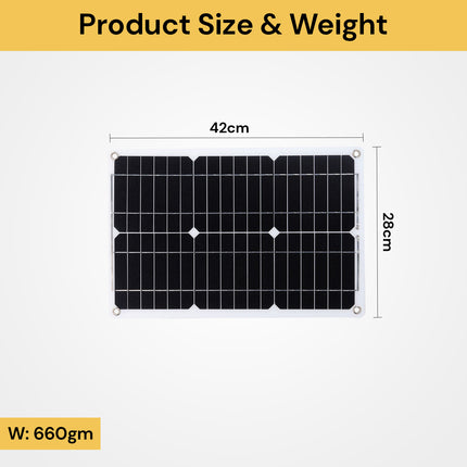 300W 12V Solar Panel