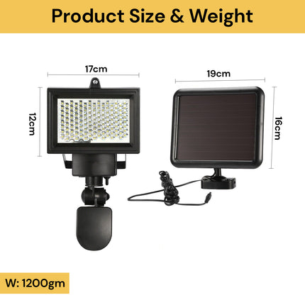 120 LEDs Solar Security Light