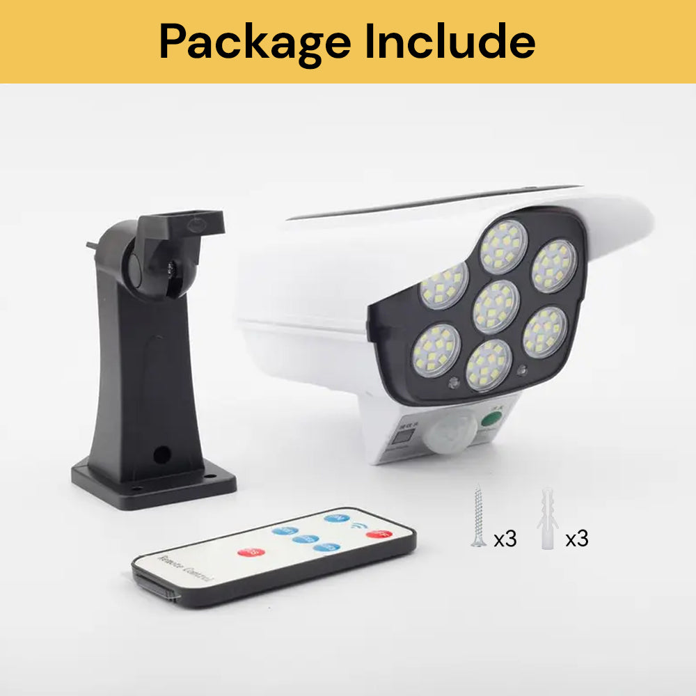 Solar Sensor Light - Motion-Activated, Waterproof, White