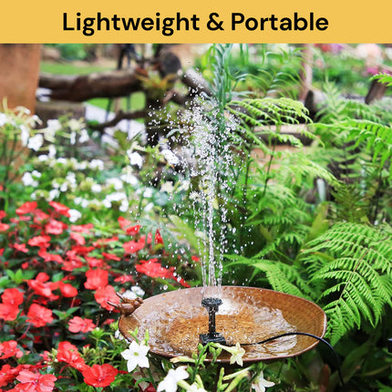 Solar Pond/Fountain Water Pump