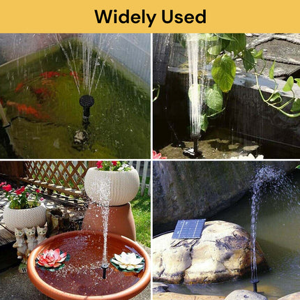 Solar Pond/Fountain Water Pump