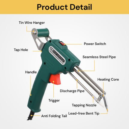 60W Solder Welding Gun