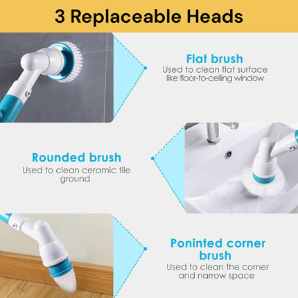 Electric Spin Scrubber Brush