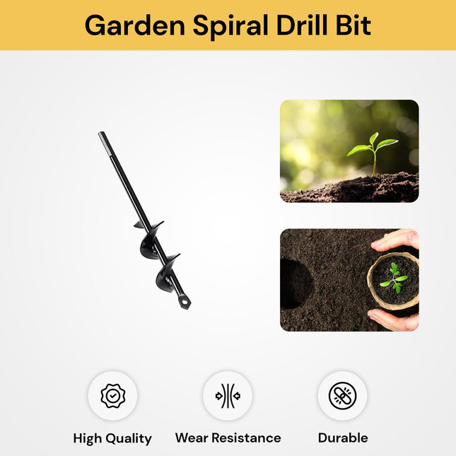 Garden Spiral Drill Bit