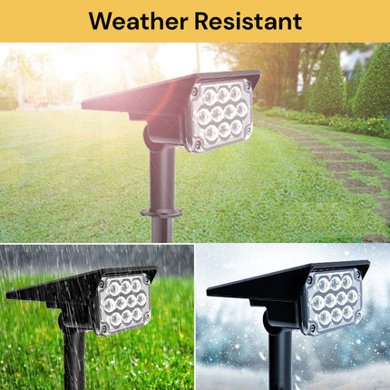 10LEDs RGB Solar Landscape Spotlight