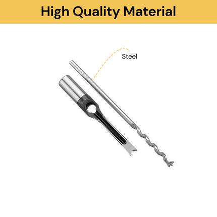 3PCs Square Hole Drill Bits