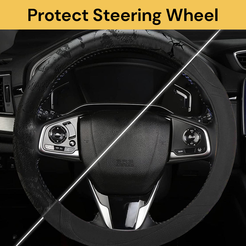Leather Steering Wheel Cover SteeringWheelCover07