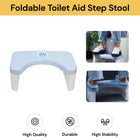 Foldable Toilet Aid Step Stool