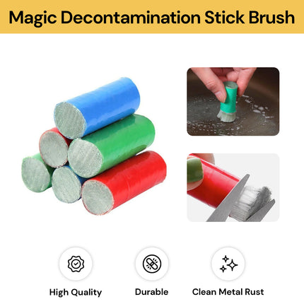 2PCs Magic Decontamination Stick Brush