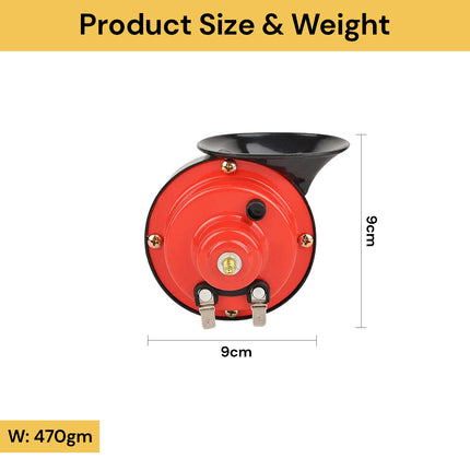 2PCs 12V Super Magnetic Horn