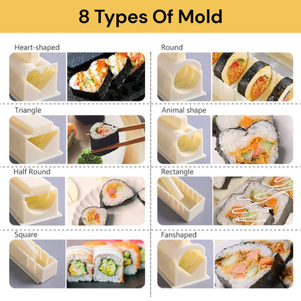 10PCs DIY Sushi Maker Kit