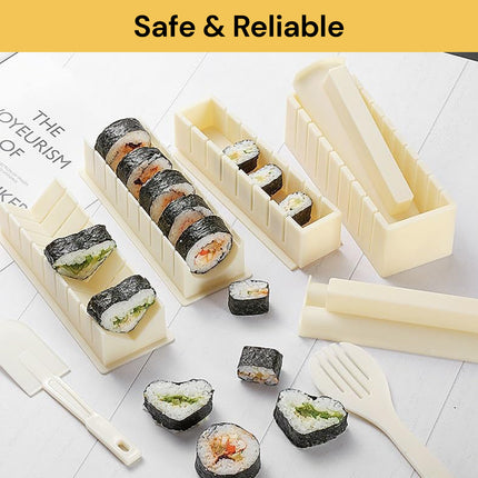 10PCs DIY Sushi Maker Kit