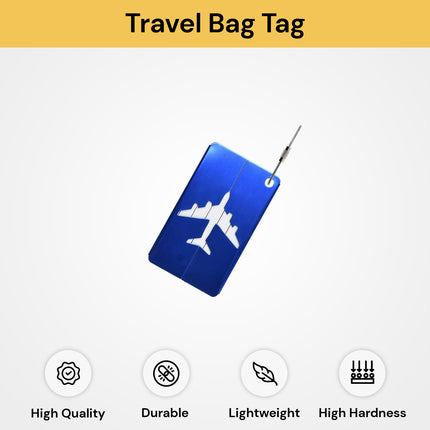 Aluminium Travel Bag Tag