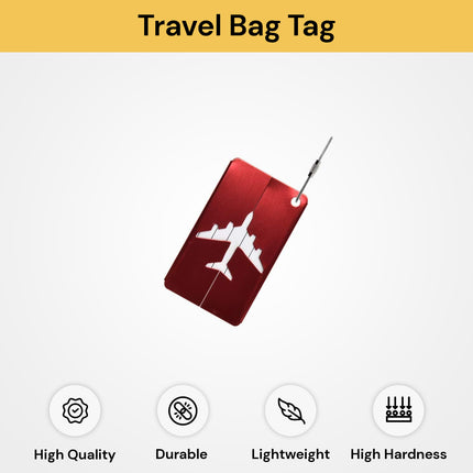 Aluminium Travel Bag Tag