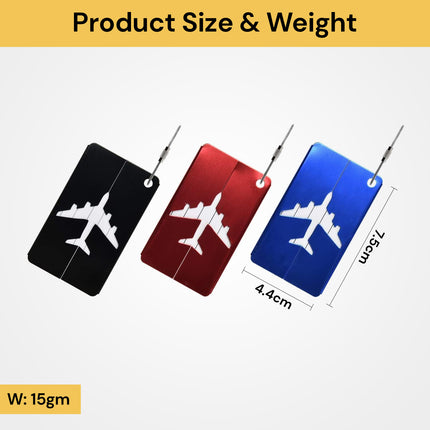 Aluminium Travel Bag Tag