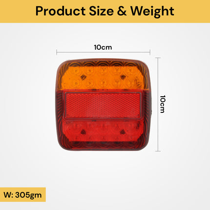 2PCs LED 12V Tail Brake Lights
