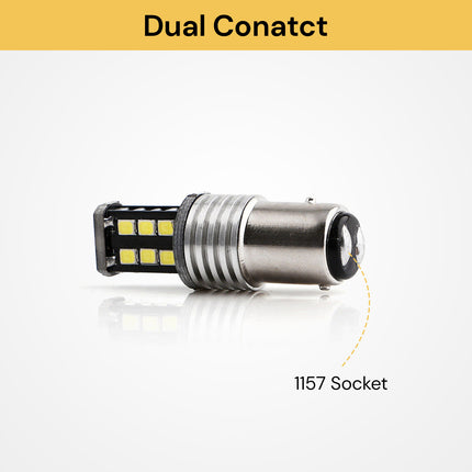 2PCs LED Tail Light Bulb Globe