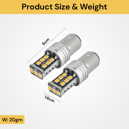 2PCs LED Tail Light Bulb Globe