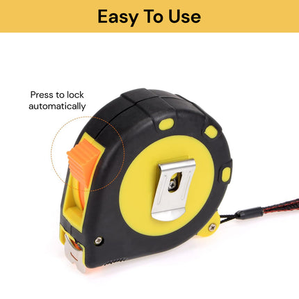 10M Retractable Steel Measure Tape