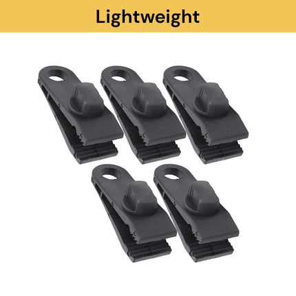 5PCs Tarp Clips With Carabiners