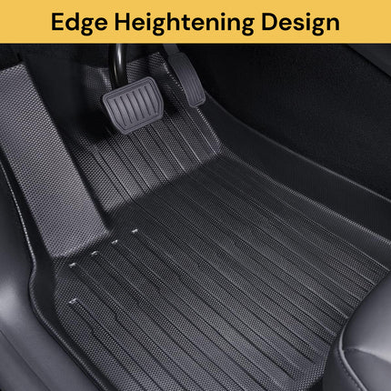 6PCs Tesla Model Y Boot Trunk Liner Mat Set