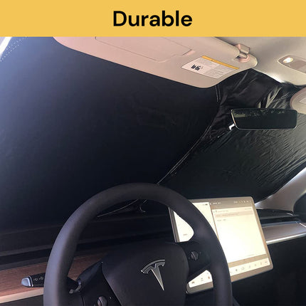 Tesla Model 3 and Y Front Windshield Sun Shade TeslaWindshield10