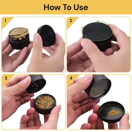 4 Layer Herb Tobacco Grinder