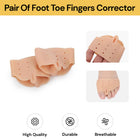 Pair Of Foot Toe Fingers Corrector